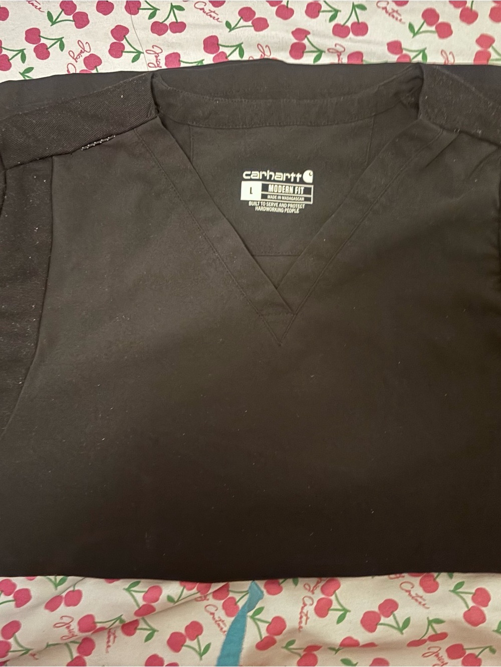 Carhartt Black V-Neck Modern Fit Top